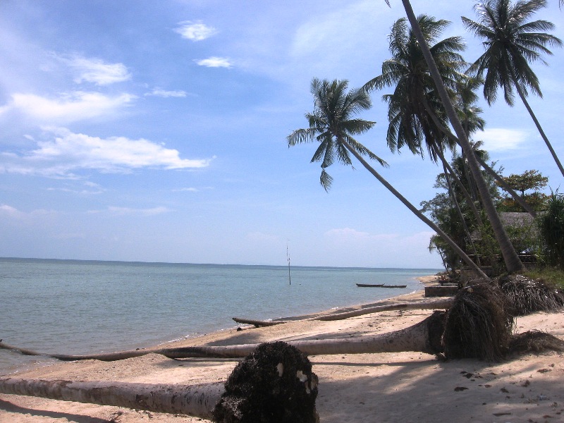 Остров Панган пляж Бан Тай 