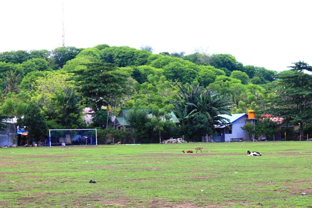 Футбольное поле на Траванган