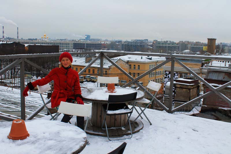 прогулка по крышам петербурга