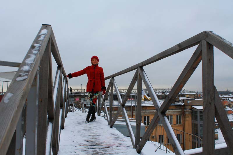 прогулка по крышам петербурга