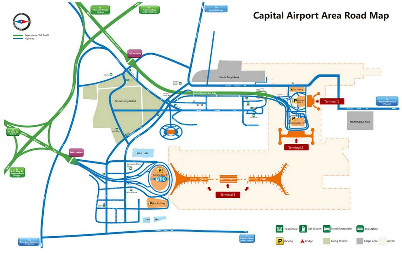 шоуду карта аэропорта пекина