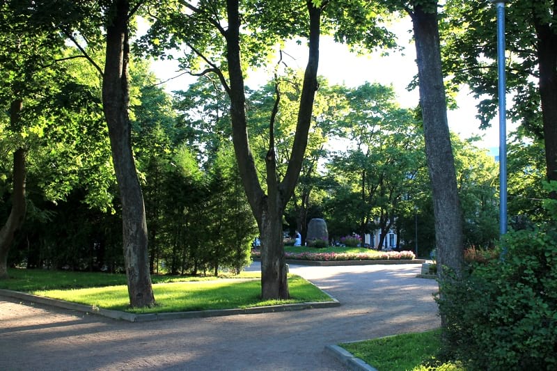Андреевский сад Кронштадт
