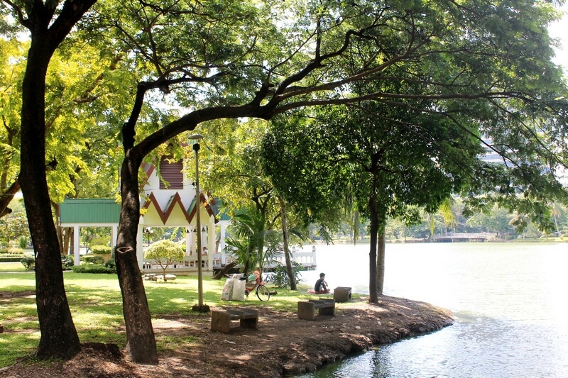Бангкок парк Люмпини