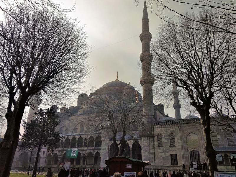 Голубая-мечеть-Стамбул